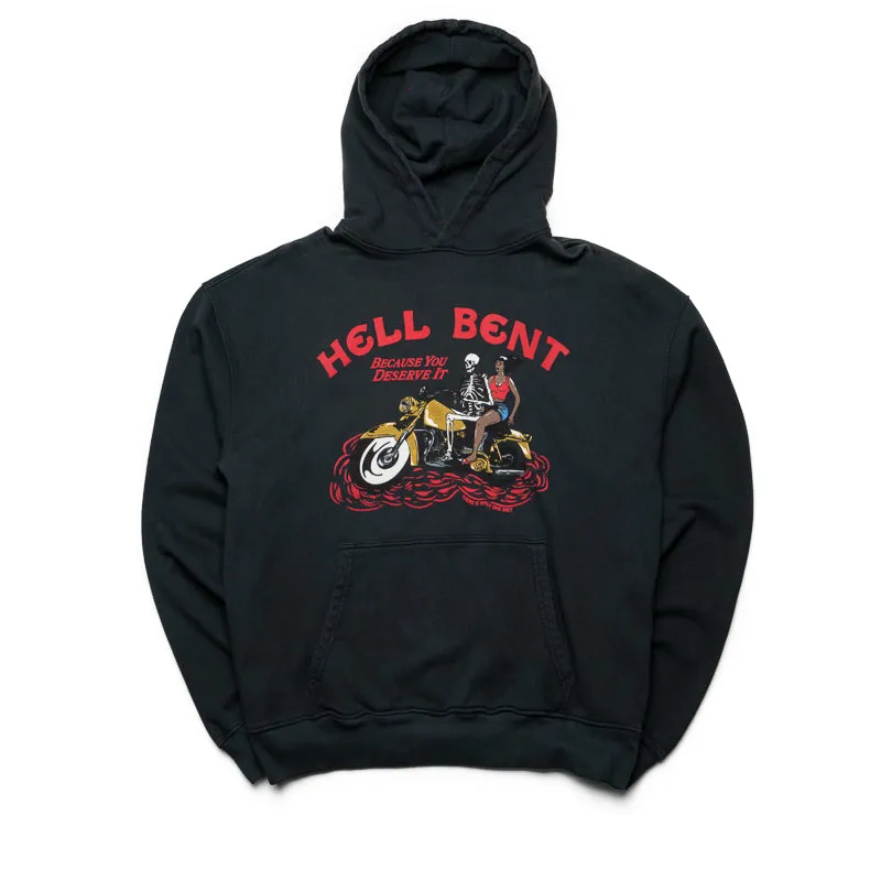 Diet Starts Monday Hell Bent Hoodie - Vintage Black