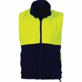 DNC - Vest - Reversible - P/Fce - Yellow/Navy - 3826 Y/N S