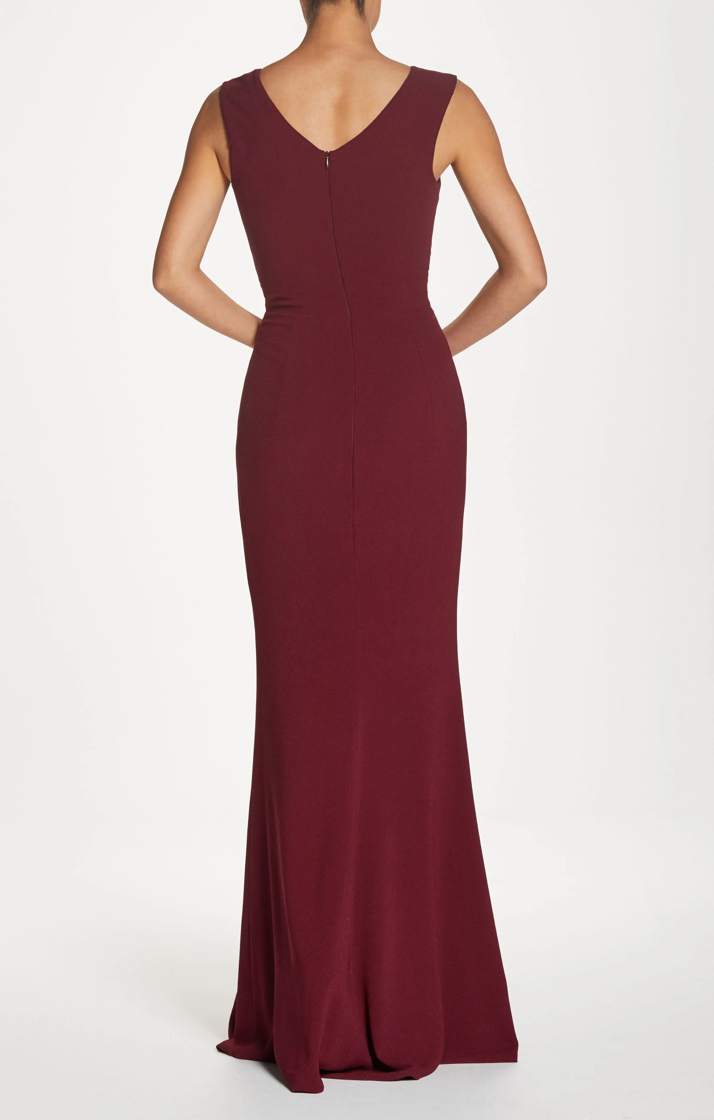 Dress the Population Sandra Burgundy Dress