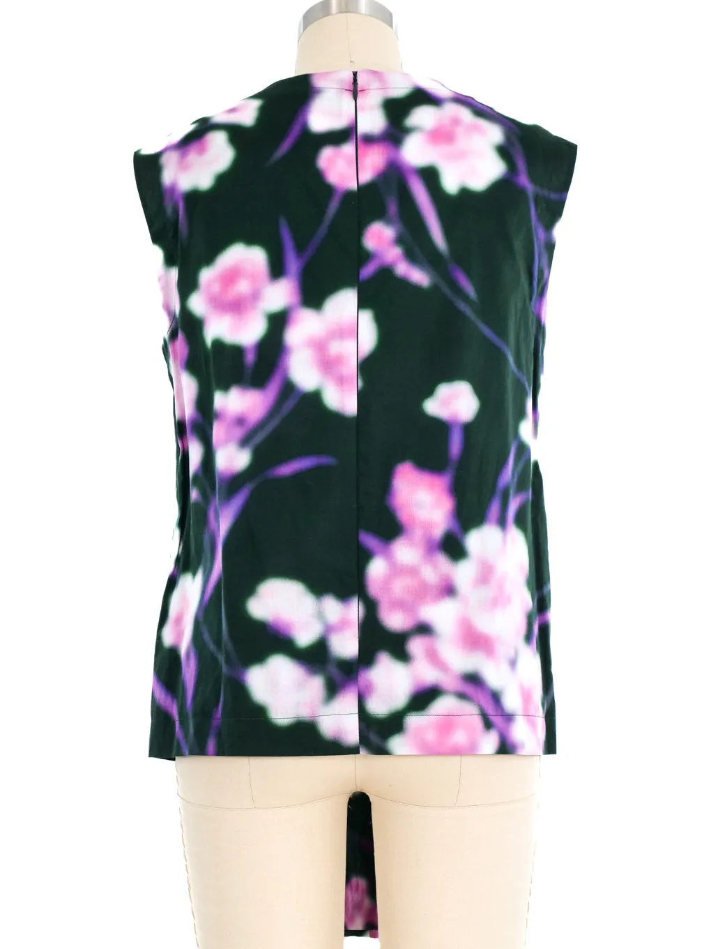 Dries Van Noten Tie Front Sleeveless Top