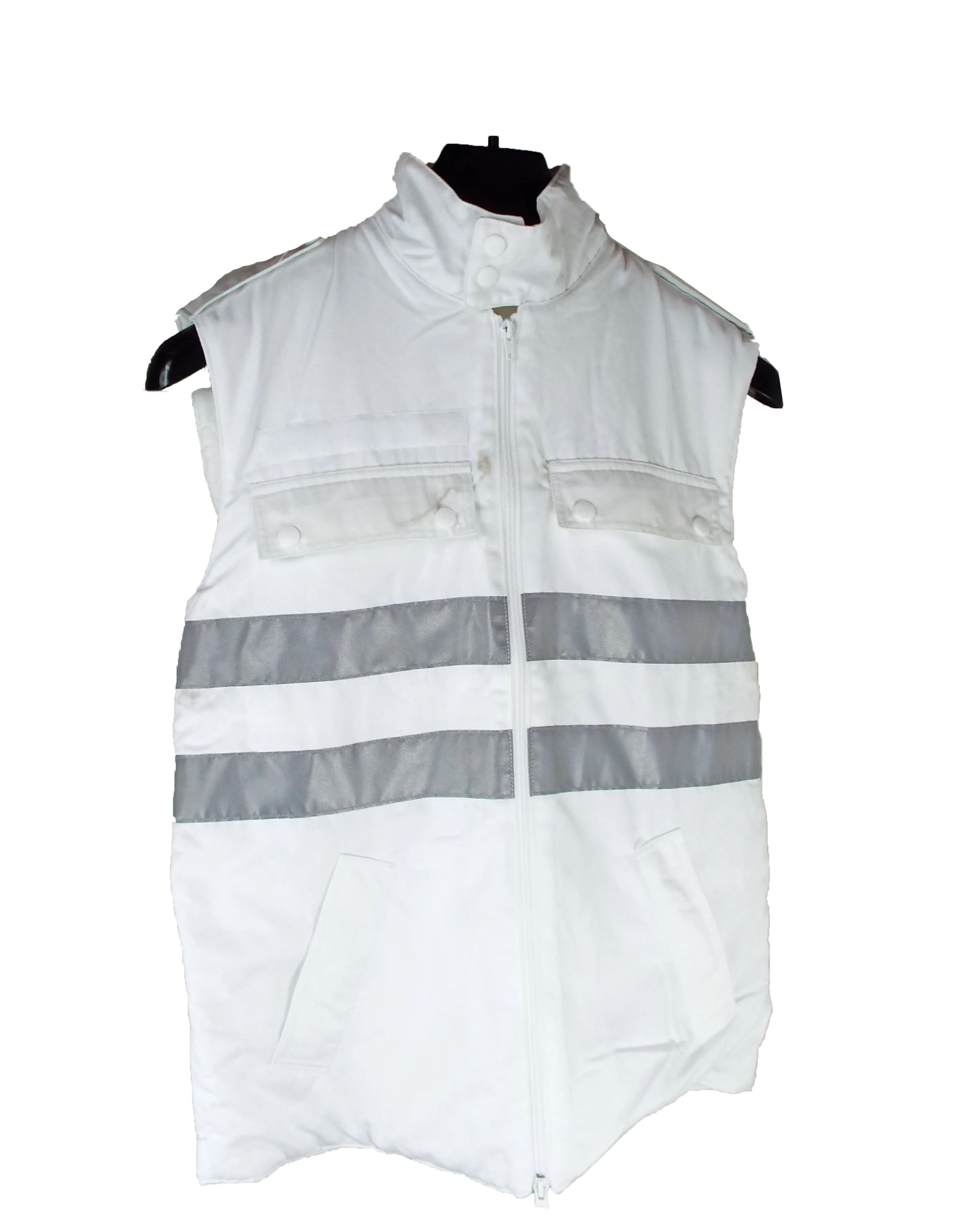 Dutch Army - High-Vis White Gillet/Vest - RAR