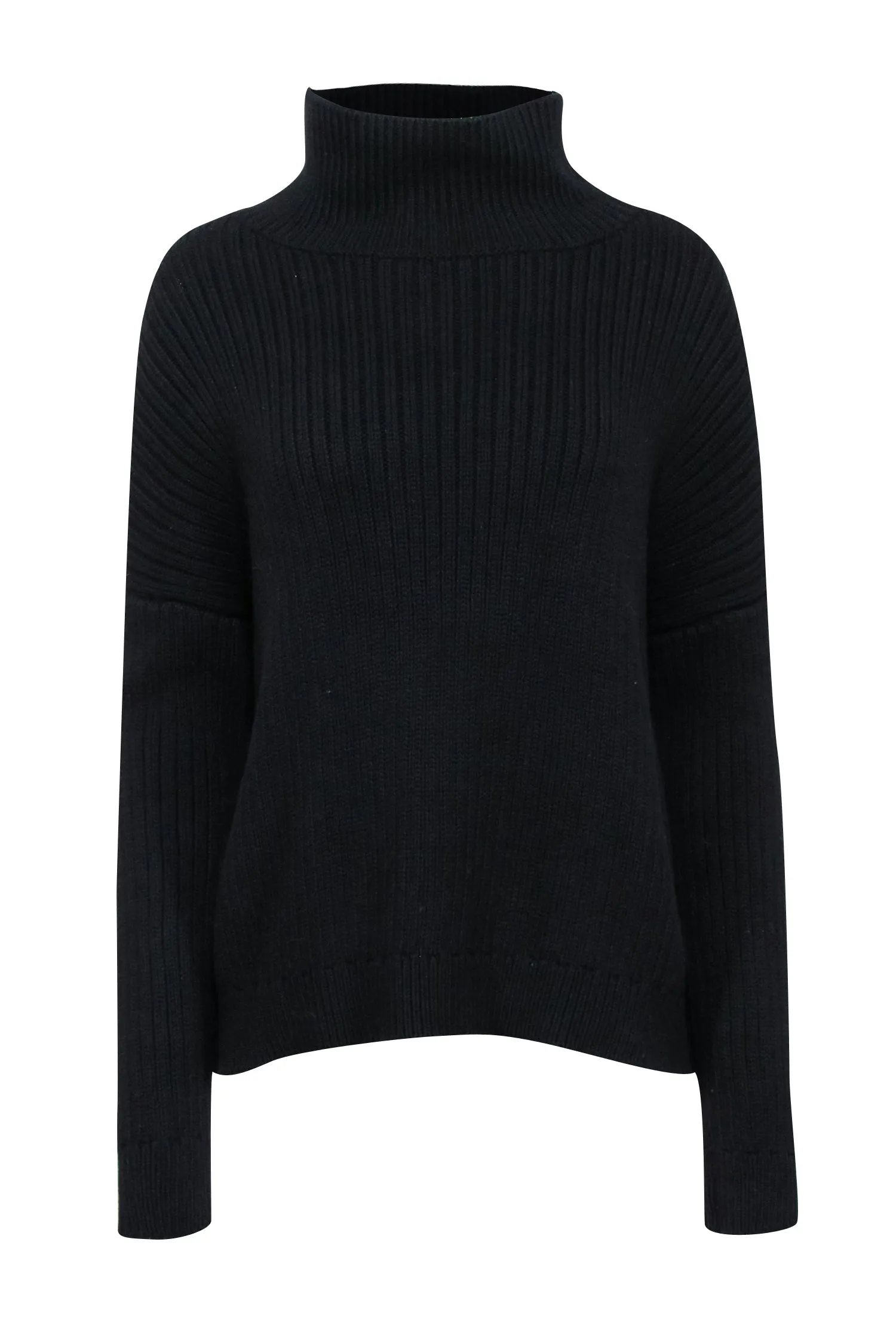 Emerson Fry - Black Funnel Neck Sweater Sz S