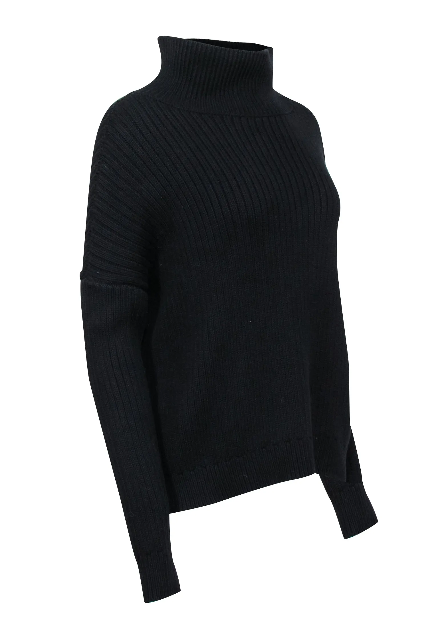 Emerson Fry - Black Funnel Neck Sweater Sz S