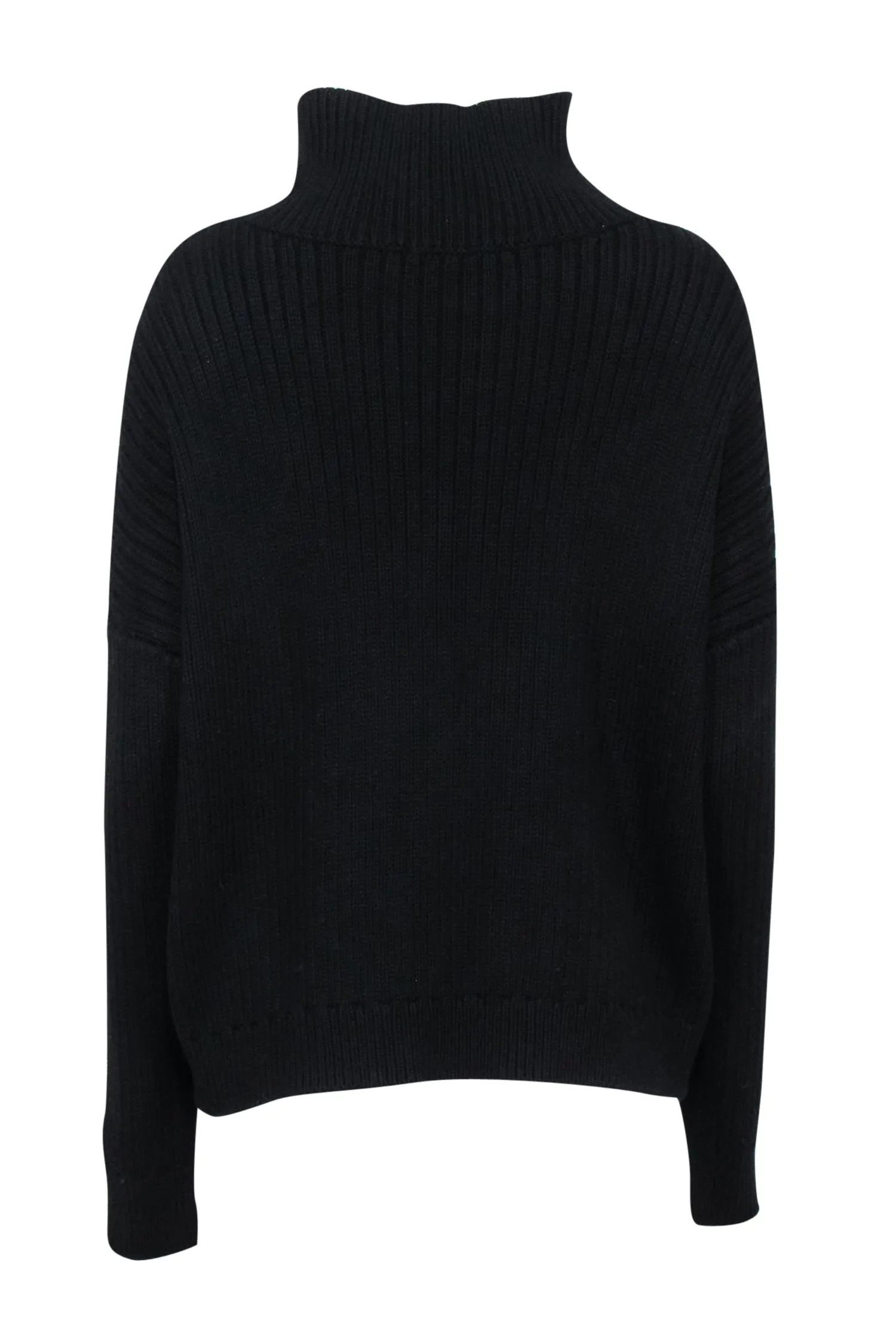 Emerson Fry - Black Funnel Neck Sweater Sz S