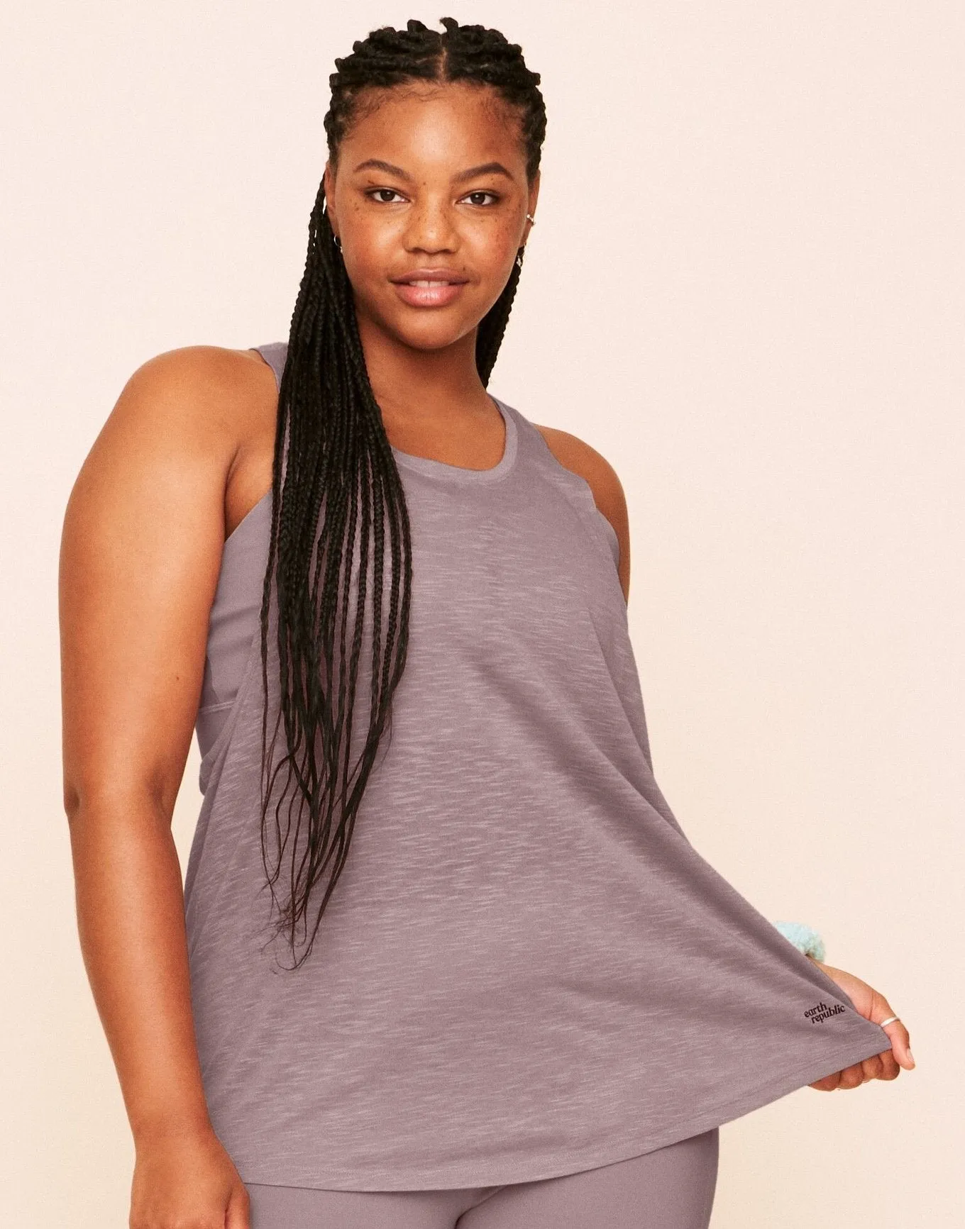 Emmaline Dropped Armhole Tank Workout Tank