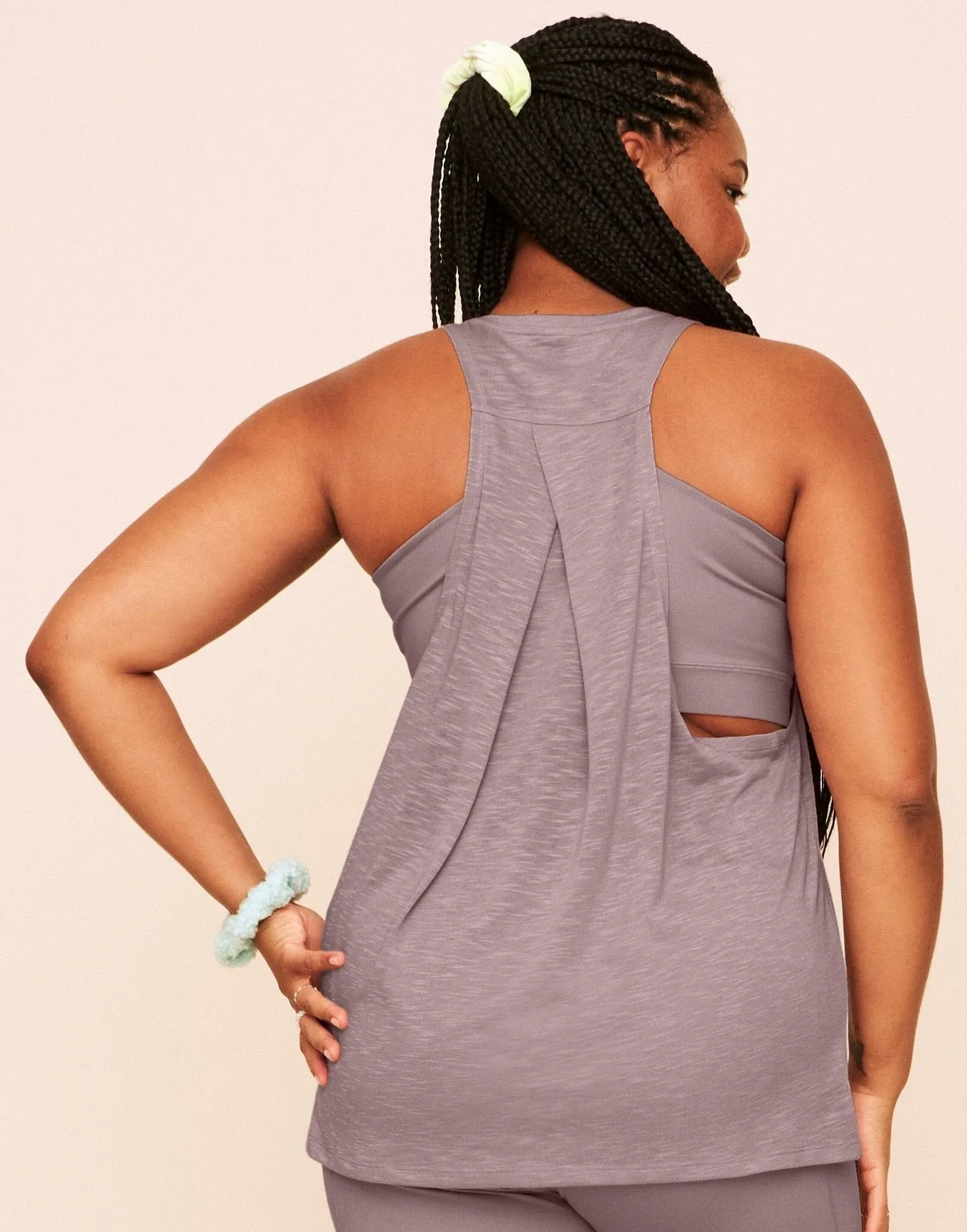 Emmaline Dropped Armhole Tank Workout Tank