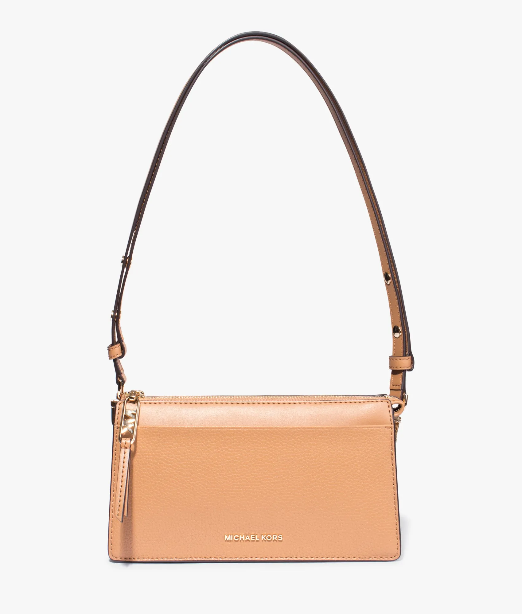 Empire shoulder bag in pale peanut