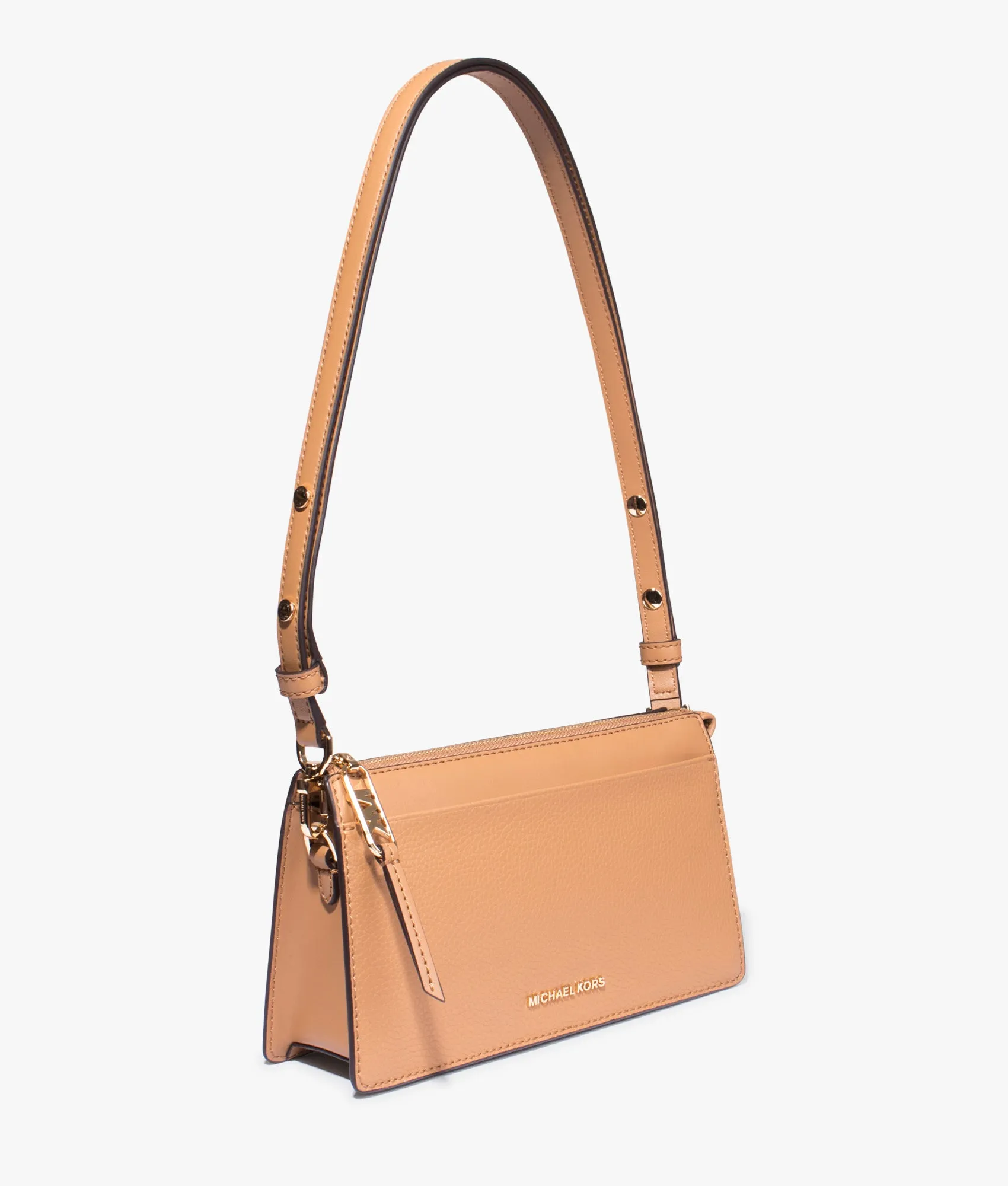 Empire shoulder bag in pale peanut