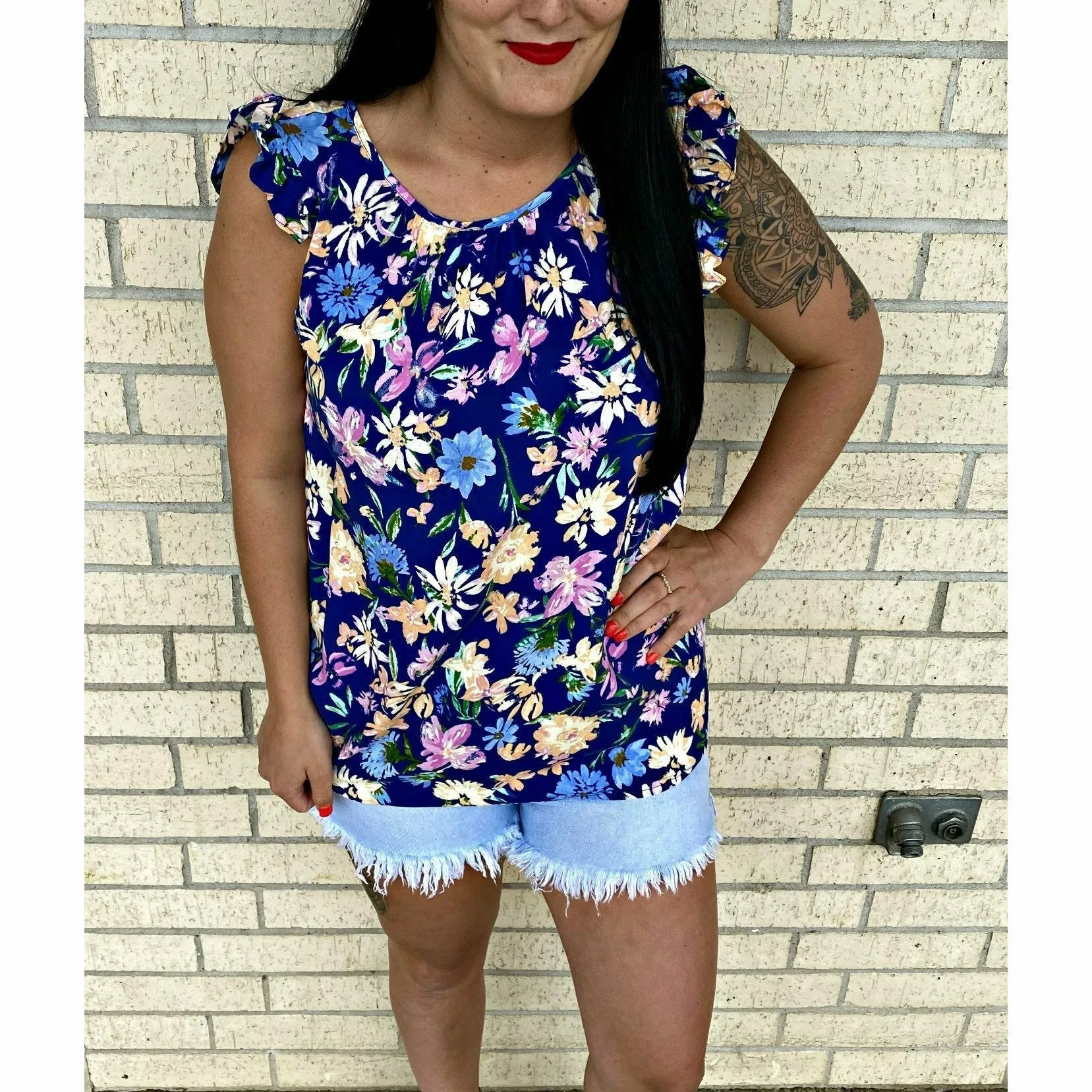 Felicity Floral Tank Top