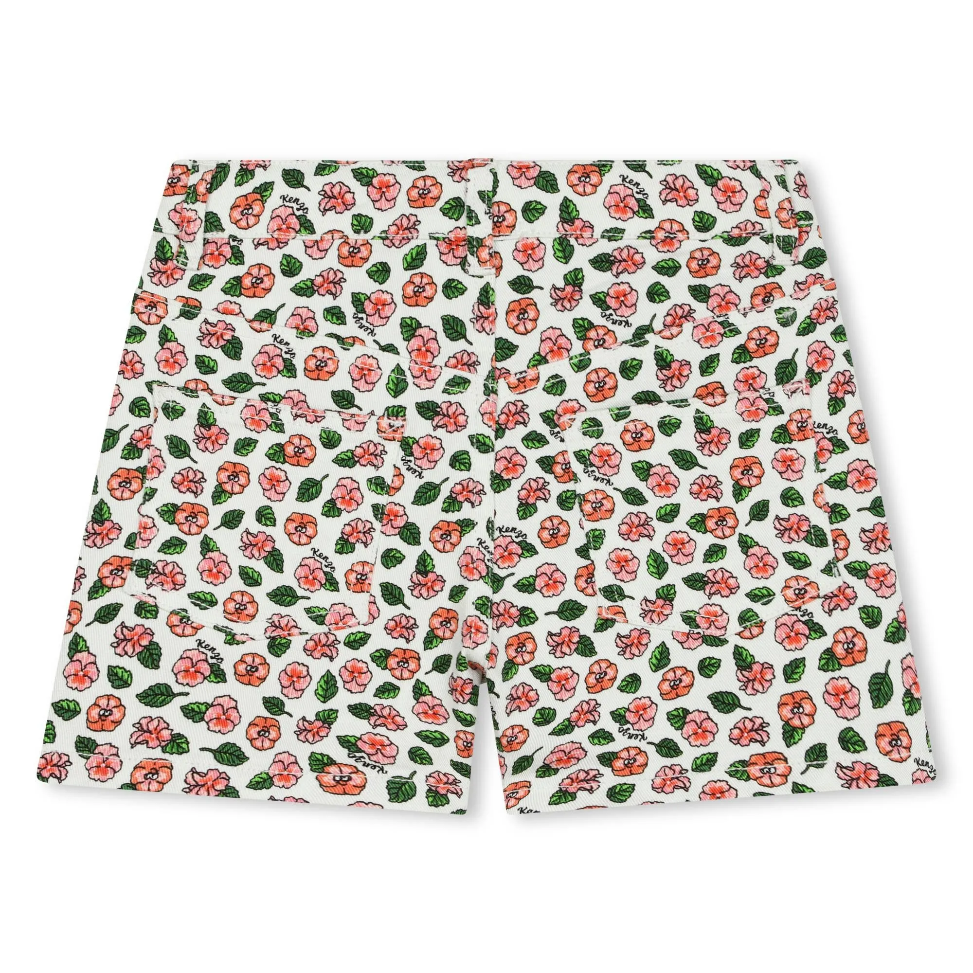 Flowers Print Shorts