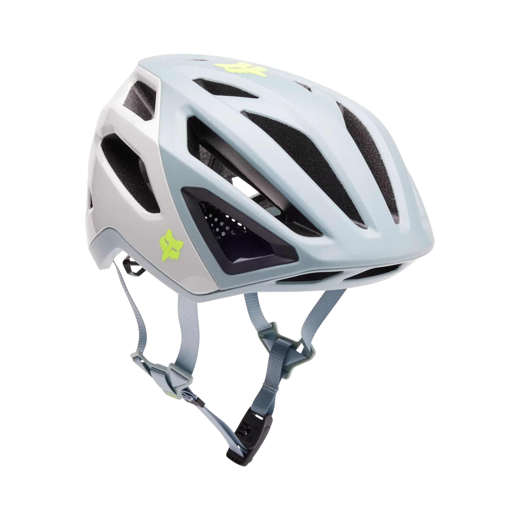 Fox Racing Crossframe Pro MTB Helmet - Exploration - Light Gray