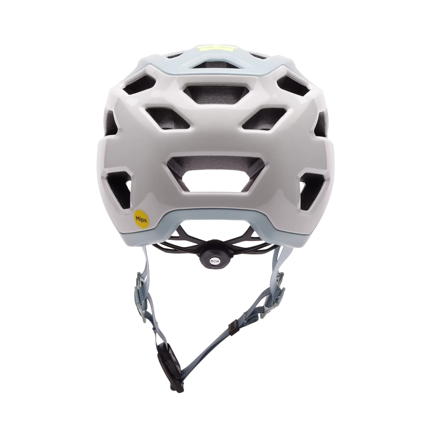 Fox Racing Crossframe Pro MTB Helmet - Exploration - Light Gray