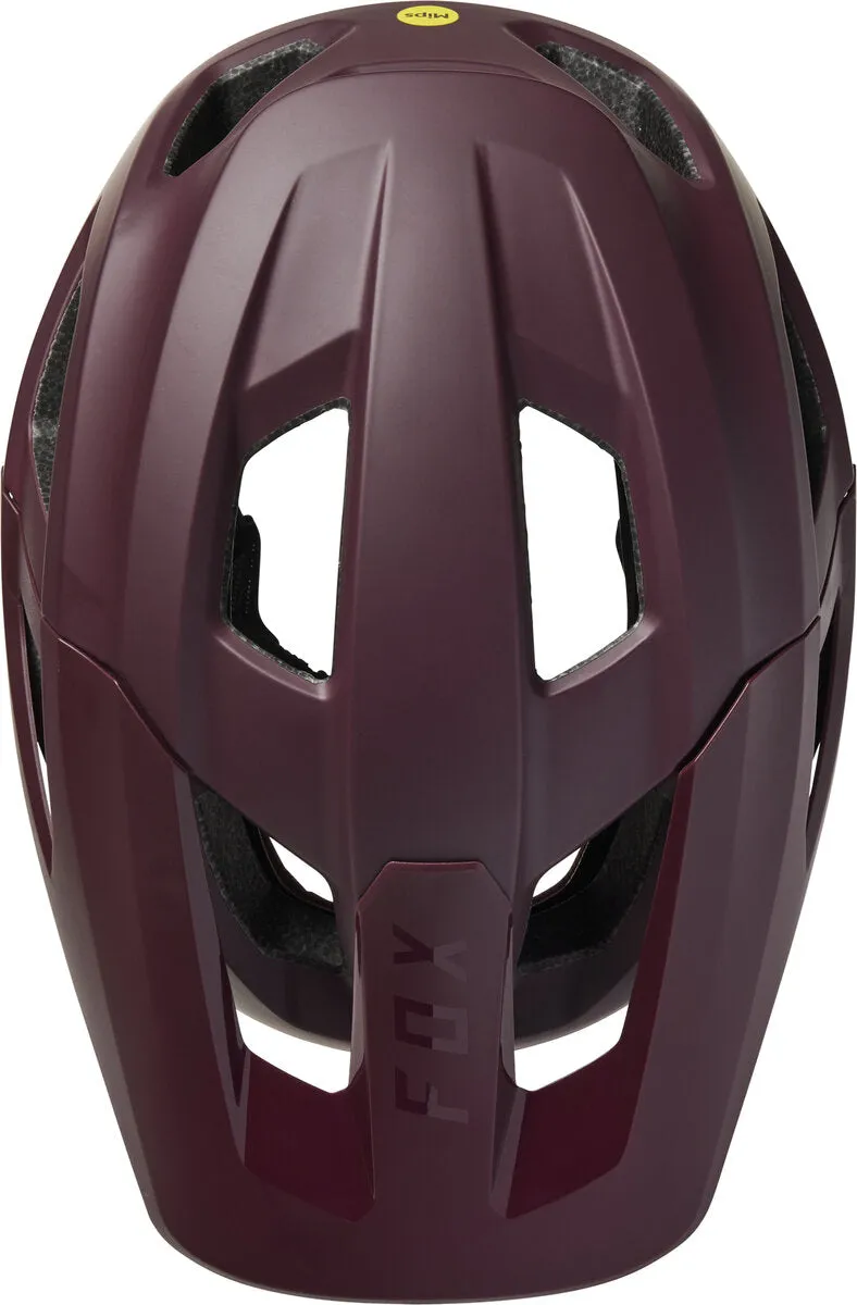 Fox Racing Mainframe MTB Helmet - Youth - Dark Maroon