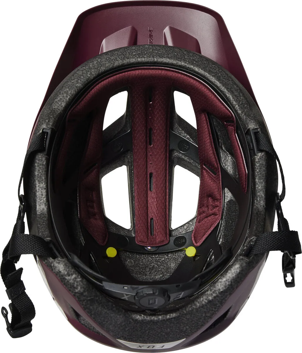 Fox Racing Mainframe MTB Helmet - Youth - Dark Maroon