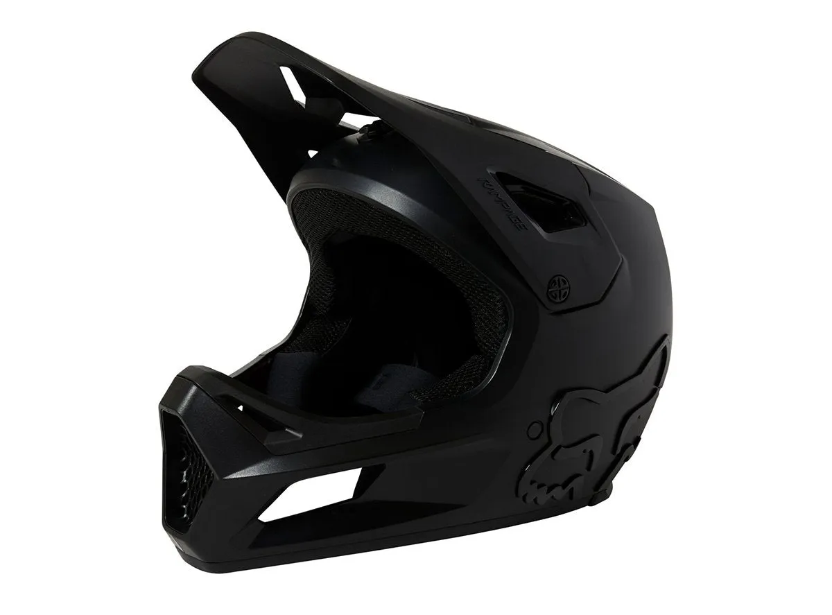 Fox Racing Rampage Full Face Helmet - Black-Black