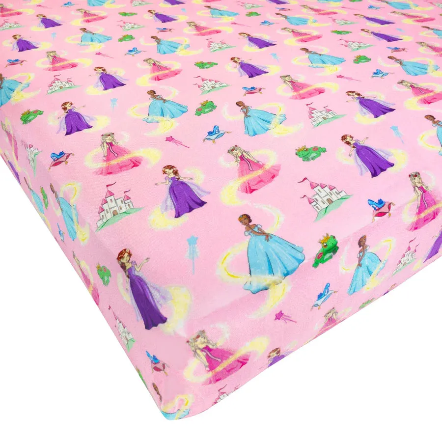 Free Birdees Twin Fitted Sheet - Make Your Own Magic Princesses