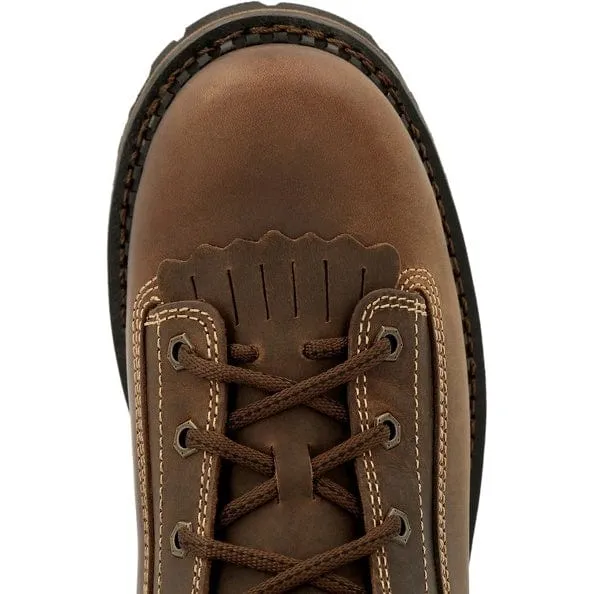 Georgia Boot Men's Amp LT Logger Round Brown Round Toe Work Boot GB00472