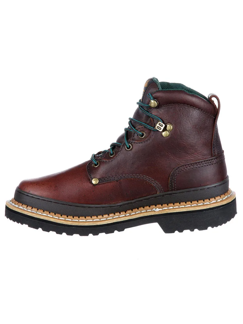 Georgia G6274 Mens Giant Work Boot Brown - B