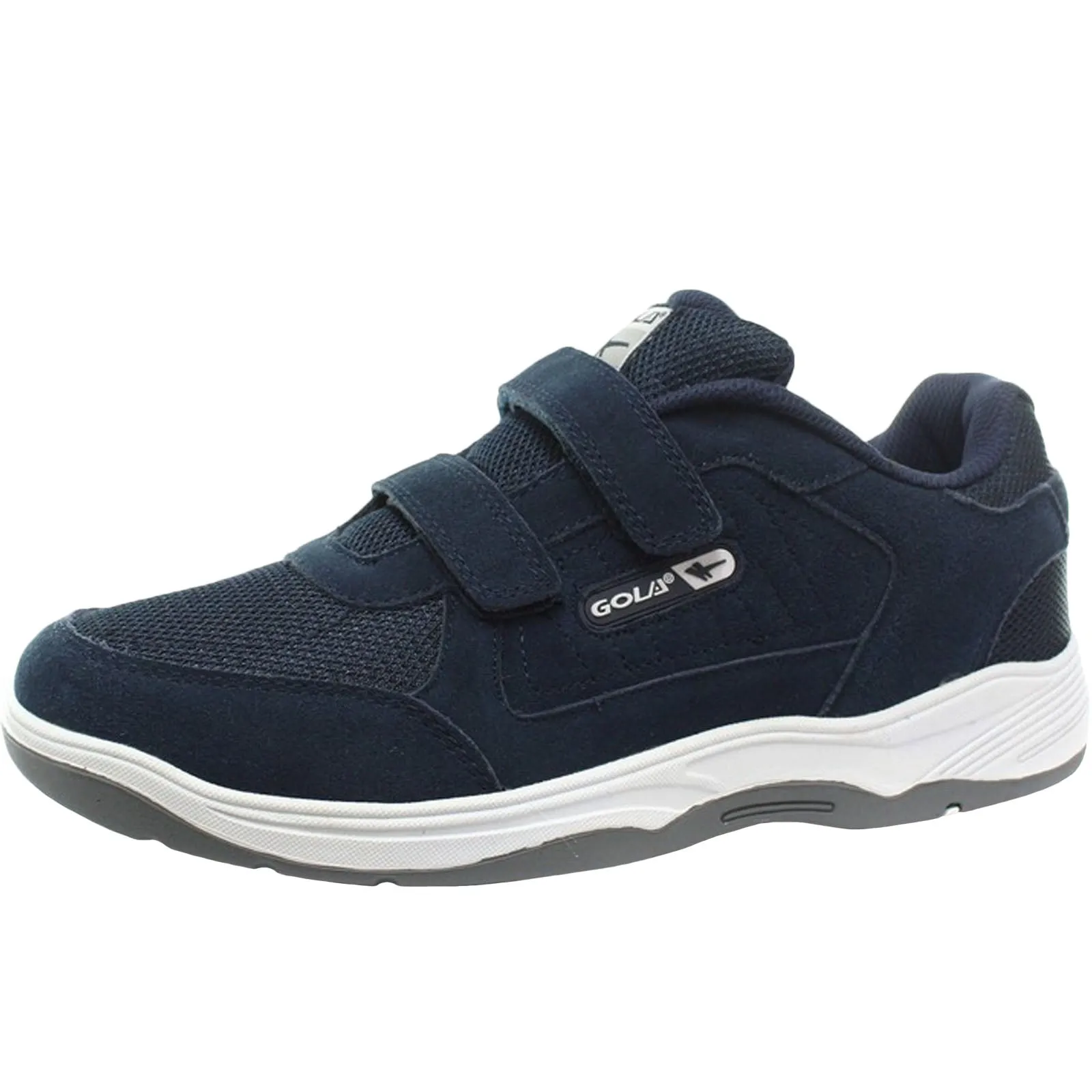 Gola Mens Belmont Hook & Look Trainers