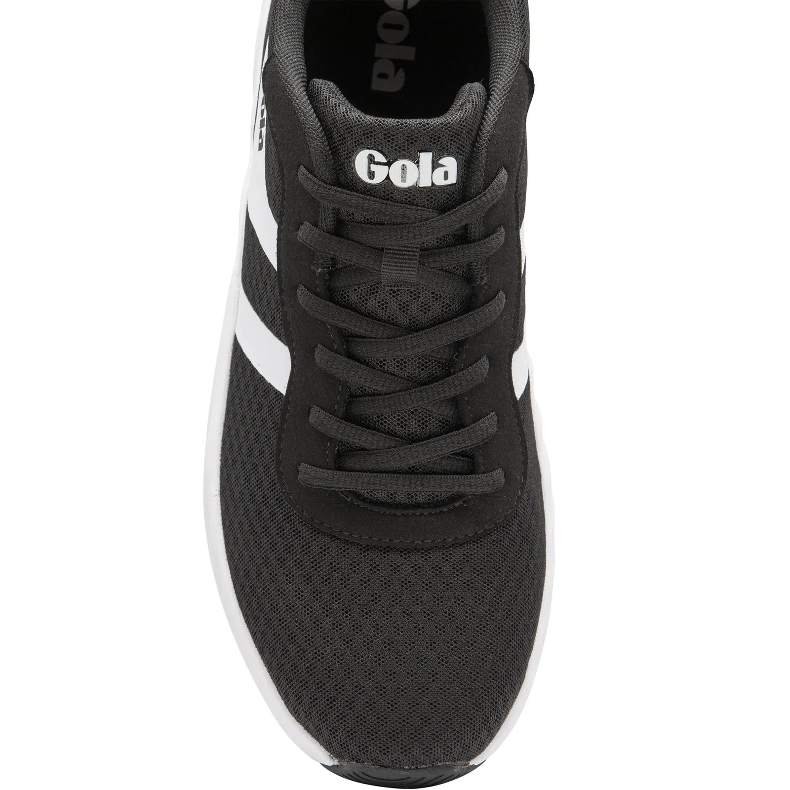 Gola Womens Draken Mesh Cushioned Running Trainers - Black