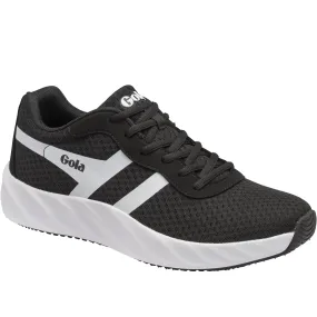 Gola Womens Draken Mesh Cushioned Running Trainers - Black