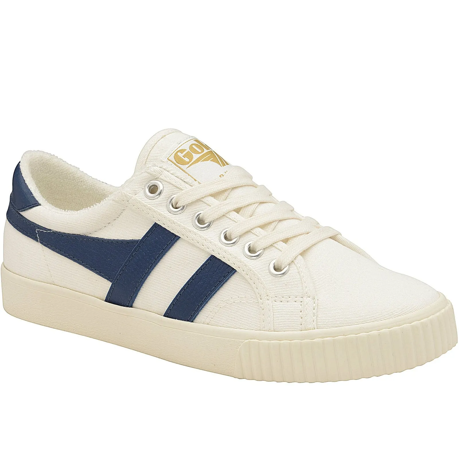 Gola Womens Tennis Mark Cox Canvas Trainers