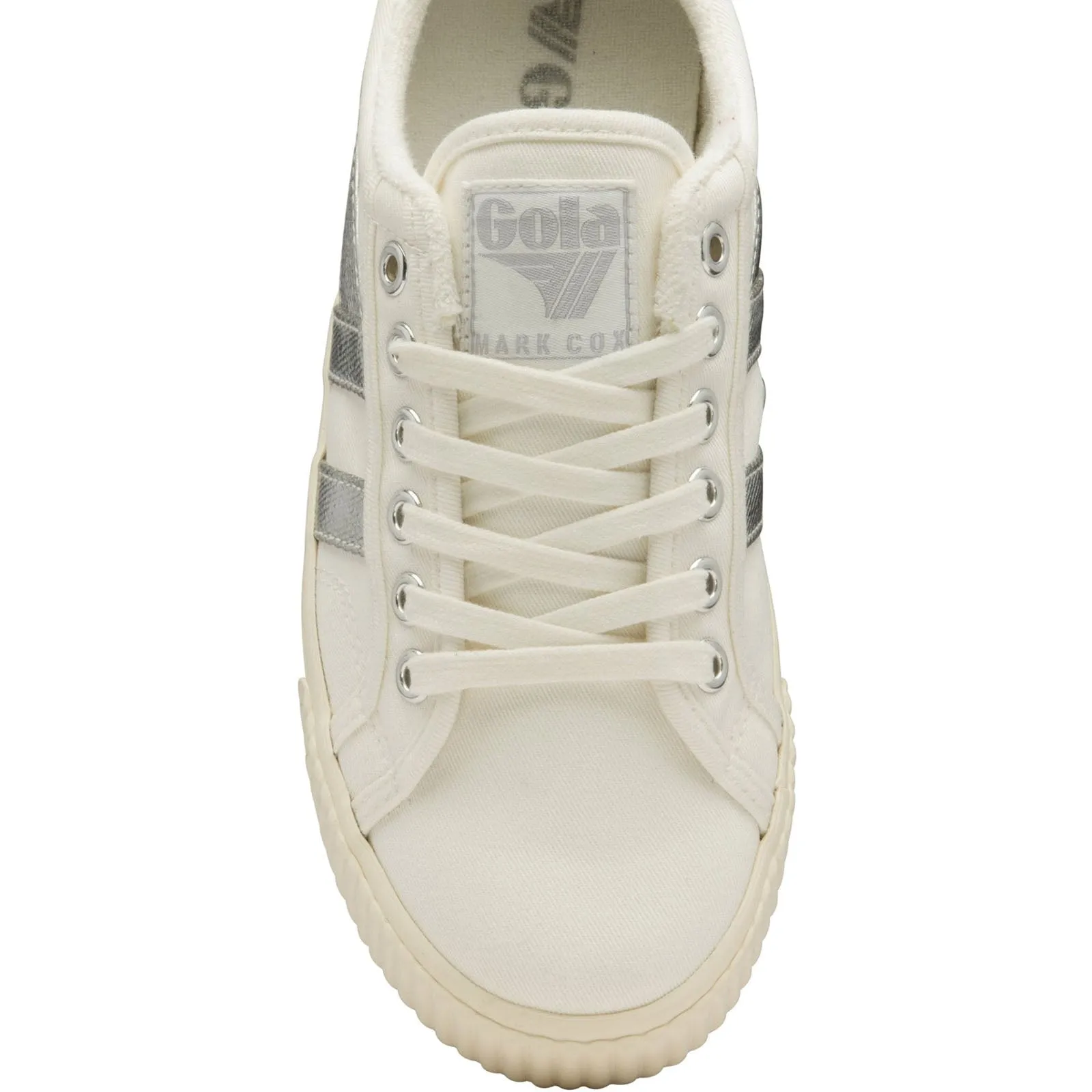 Gola Womens Tennis Mark Cox Canvas Trainers