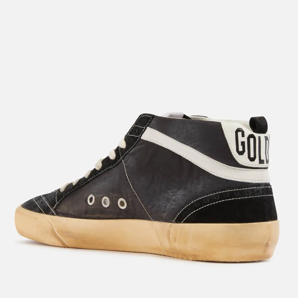 Golden Goose Men's Mid Star Suede Trainers - UK 8 | Coggles