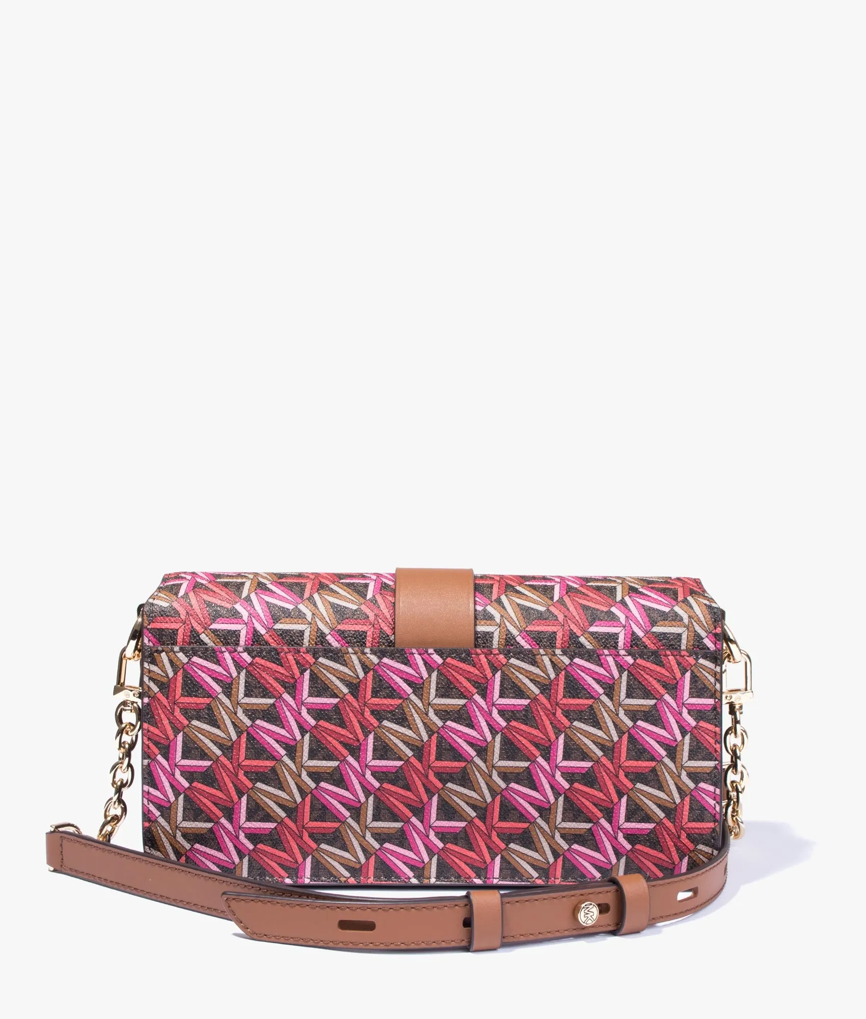 Greenwich shoulder bag in brown multi