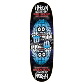 HEROIN SKATEBOARDS SHELLBOUND 9.5 DECK