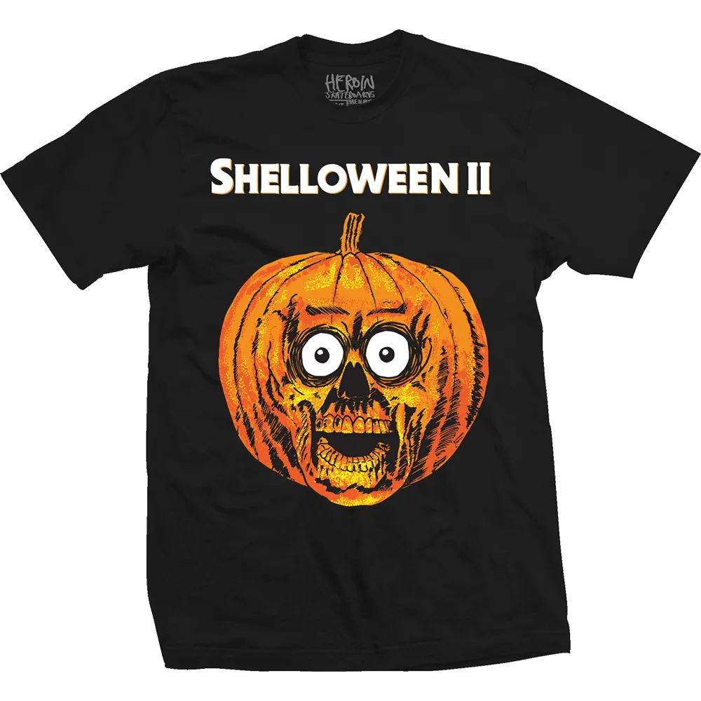 HEROIN SKATEBOARDS SHELLOWEEN 2 T-SHIRT