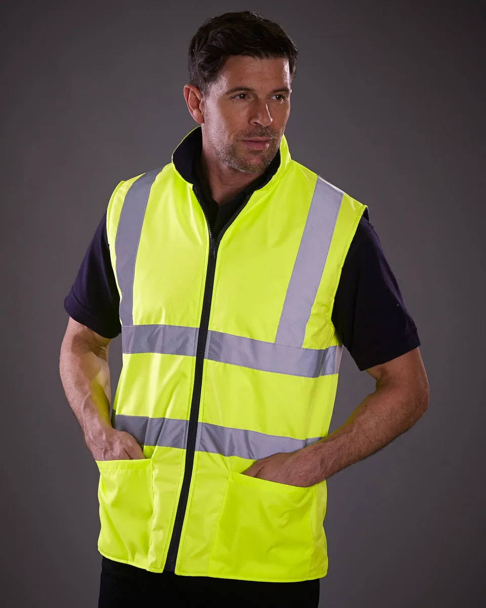 HV008F Yoko Hi-Vis Reversible Fleece Vest