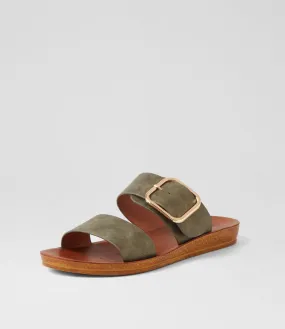 I LOVE BILLY Koriemus Khaki Dust Sandals