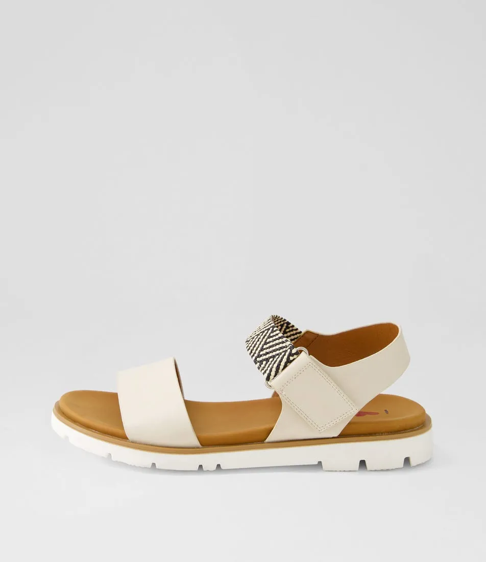 I LOVE BILLY Lintee Beige Elastic Sandals