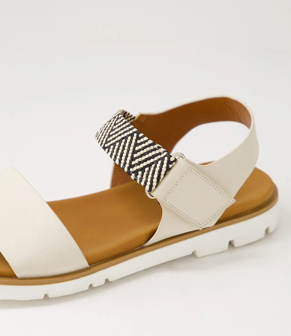 I LOVE BILLY Lintee Beige Elastic Sandals