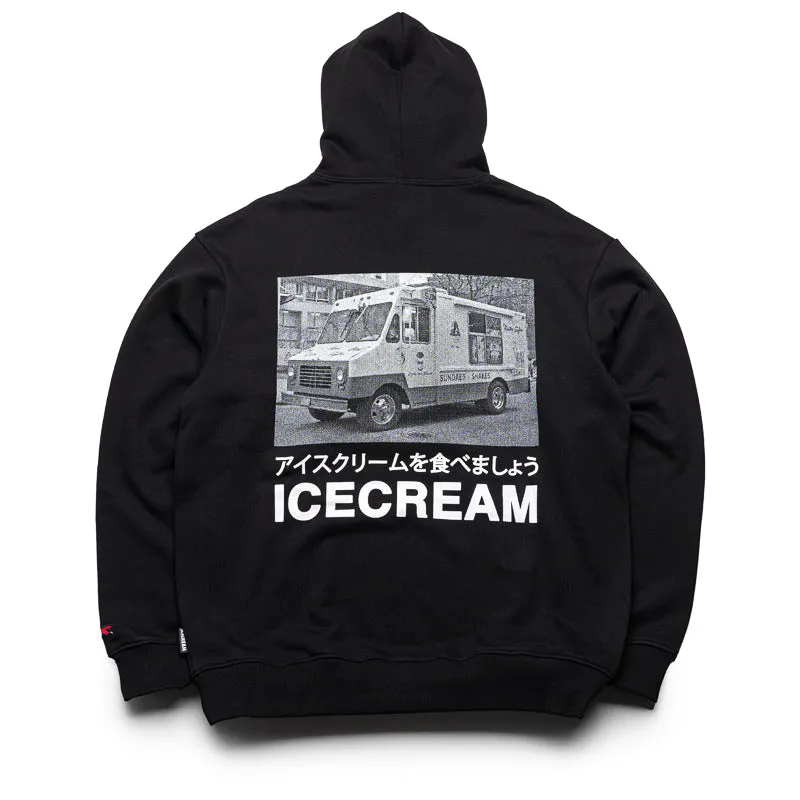 Ice Cream The Truck Hoodie - Black