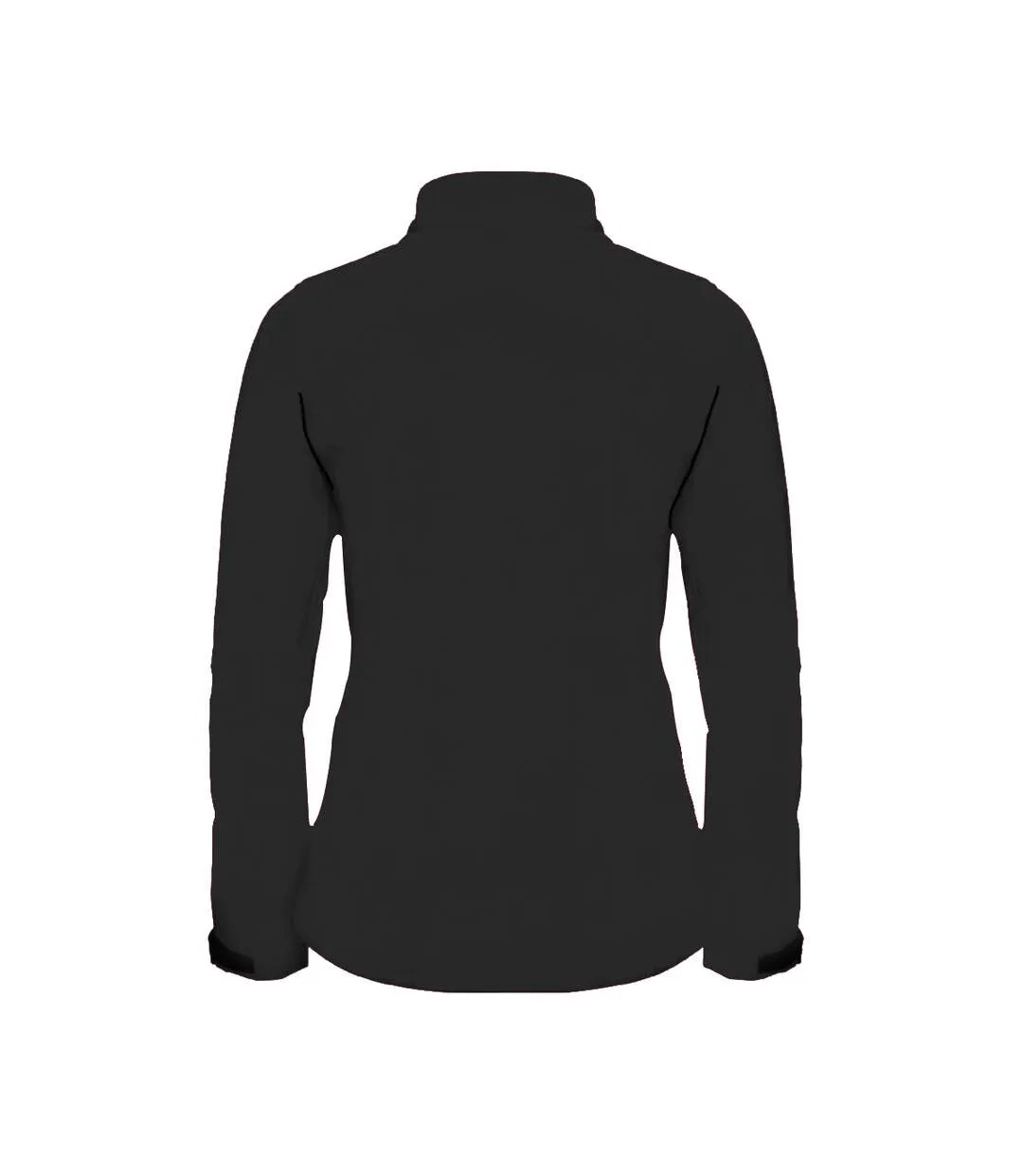 Jerzees Colours Ladies Water Resistant & Windproof Soft Shell Jacket (Black) - UTBC561