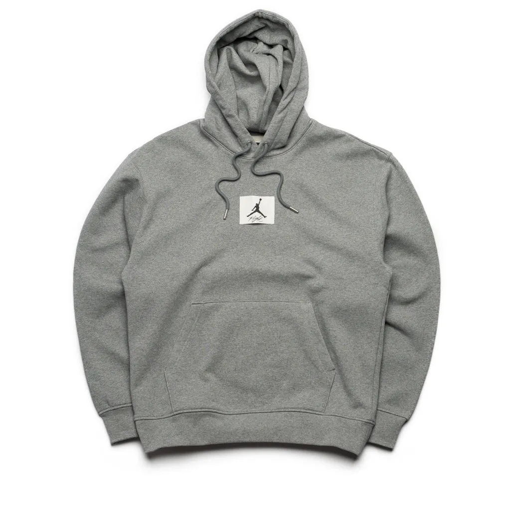 Jordan Flight Fleece Hoodie - Carbon Heather/Sail