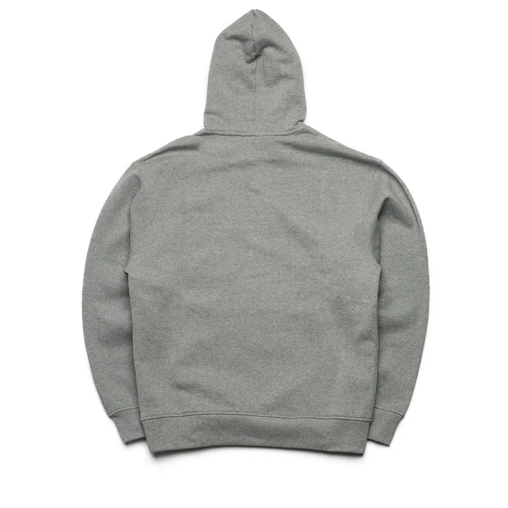 Jordan Flight Fleece Hoodie - Carbon Heather/Sail