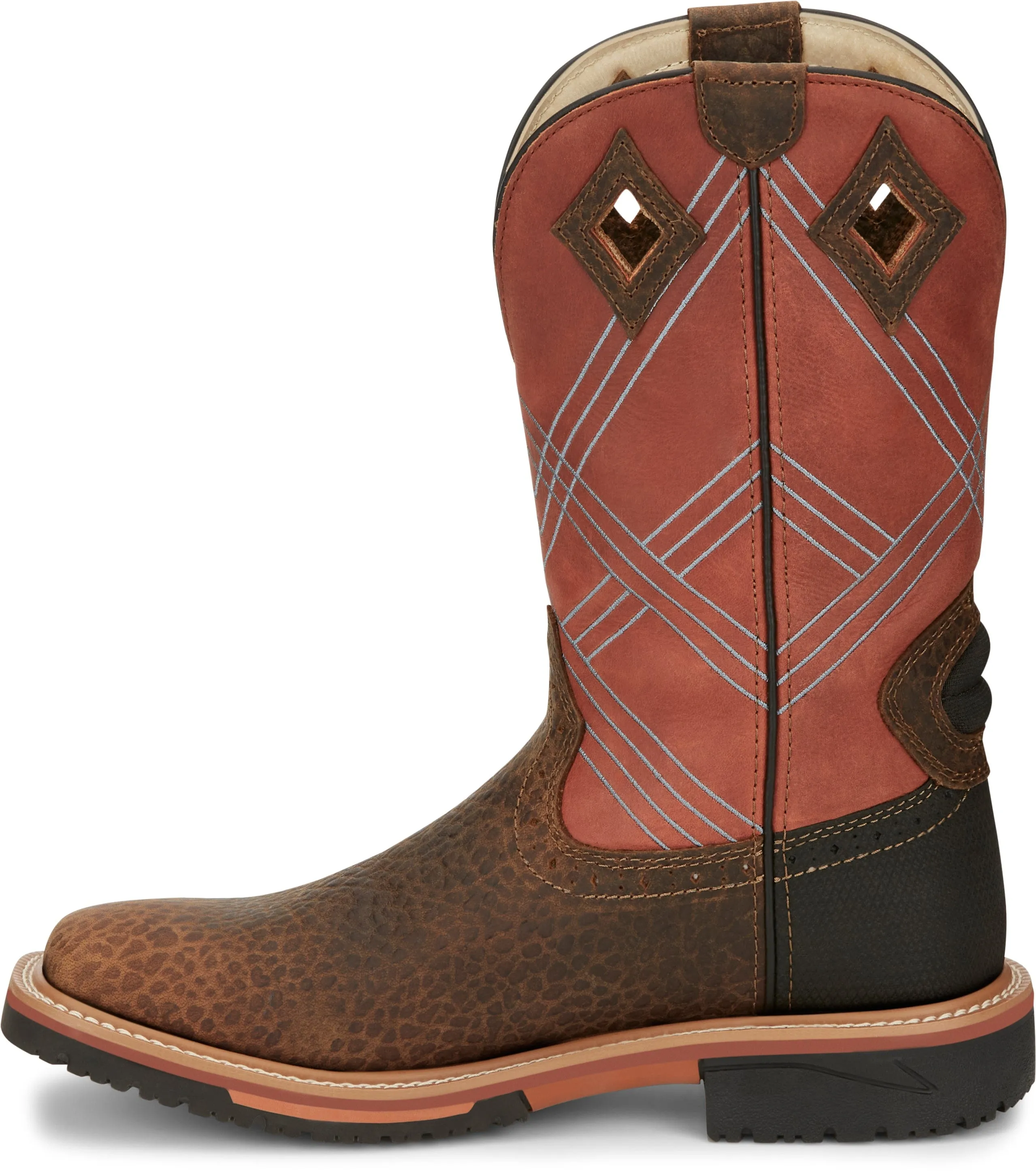 Justin Men's Dalhart Caramel Waterproof Work Boot SE4216