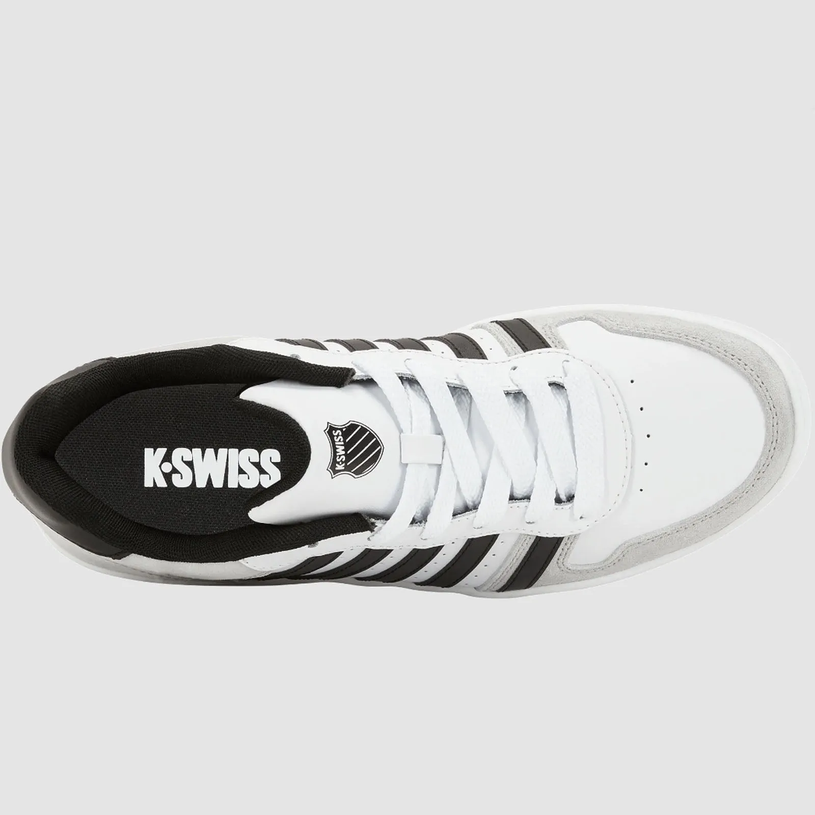 K-Swiss Mens Court Palisades Low Rise Trainers Shoes