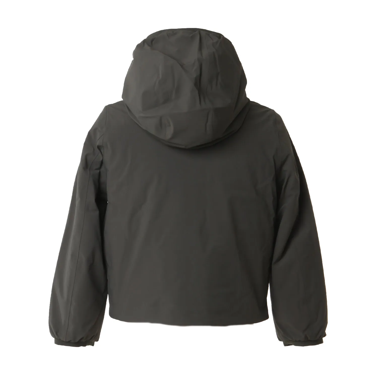 K-Way Green And Black Jack Warm Double Jacket