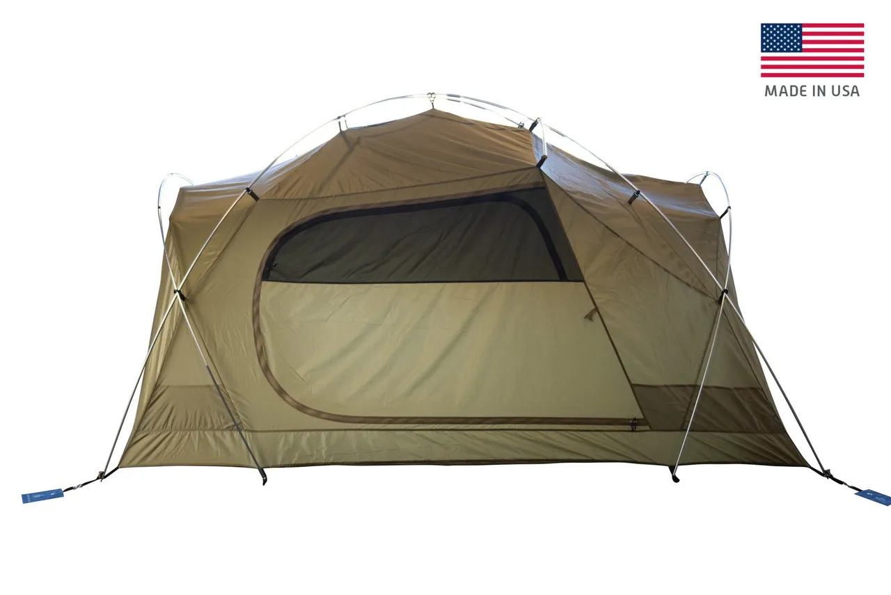 Kelty 4-6 Person Squad 4-Season Tent Coyote Brown, Multicam, Multicam Alpine USA Made