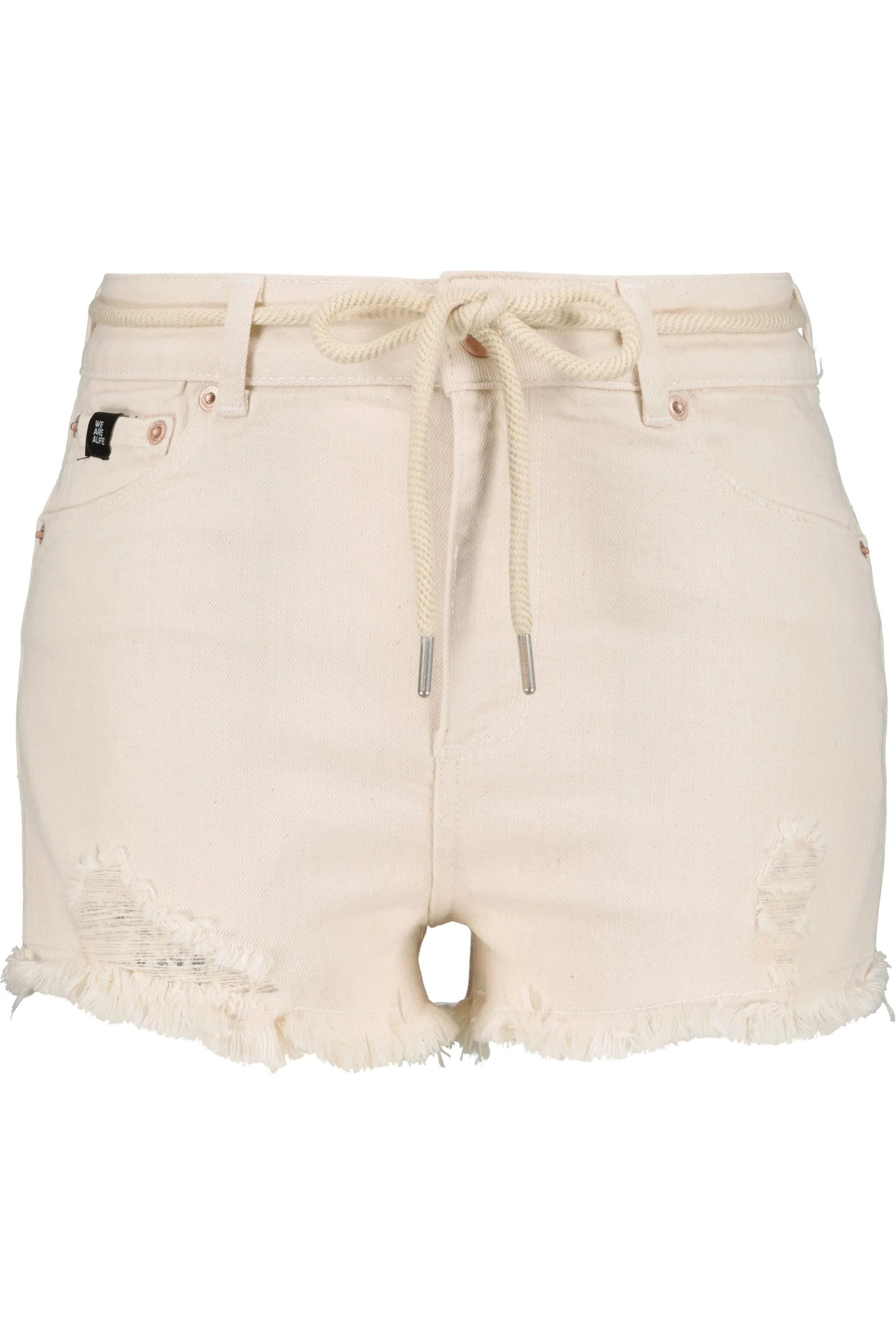 LatoyaAK DNM R Jeans Hotpants Damen - Robust und langlebig Beige