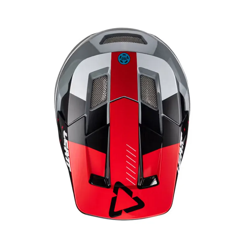 Leatt MTB Gravity 2.0 Full Face Helmet - Titanium - 2023