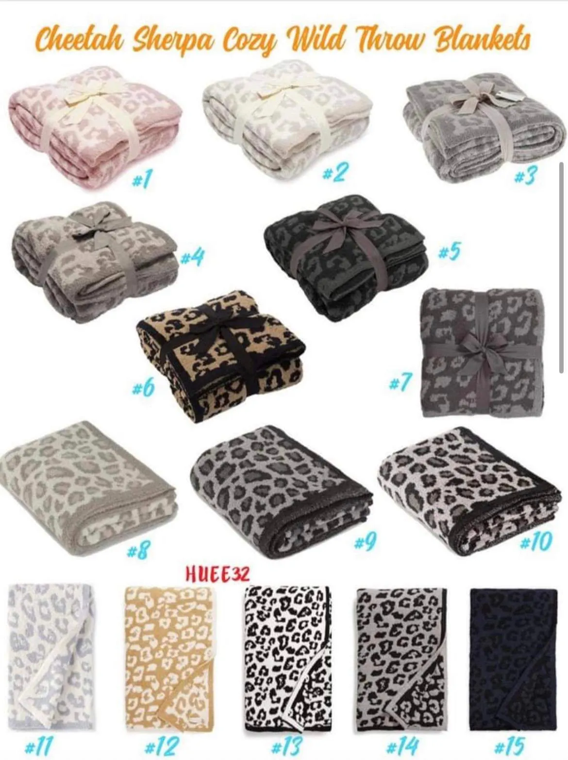 Leopard Sherpa Blanket