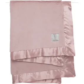 Little Giraffe Luxe Baby Blanket, Dusty Pink