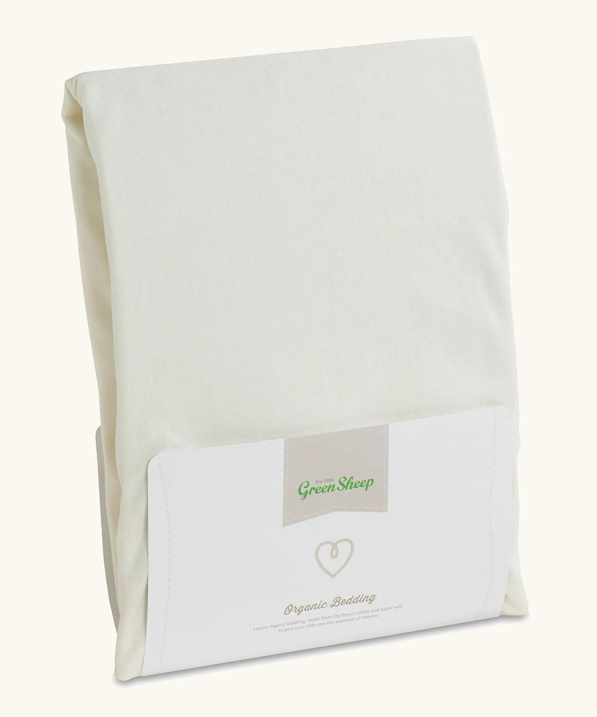 Little Green Sheep Organic Single Jersey Fitted Sheet