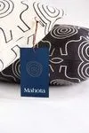 Mahli (Wind) Large Pillow - Charcoal