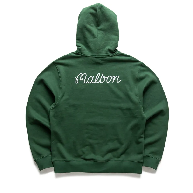 Malbon Golf Tiger Buckets Hoodie - Hunter Green